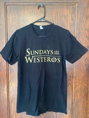 Game of Thrones Black Graphic-Tee